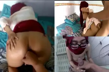 Bokep Indo Jilbab Kacamata Doggystyle Liar
